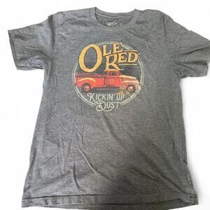 OLE RED 'KICKIN' UP DUST' TEE (SIZE S)